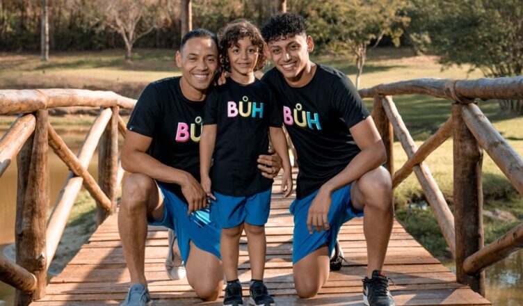 Jogador Ricardo Oliveira, com os filhos Guilherme e Antony - Foto: Mahfilms - @mah.films