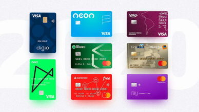 Melhores cartões de crédito